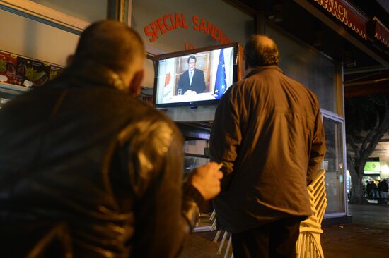 Президент Кипра Н.Анастасиадис выступил с телеобращением к нации