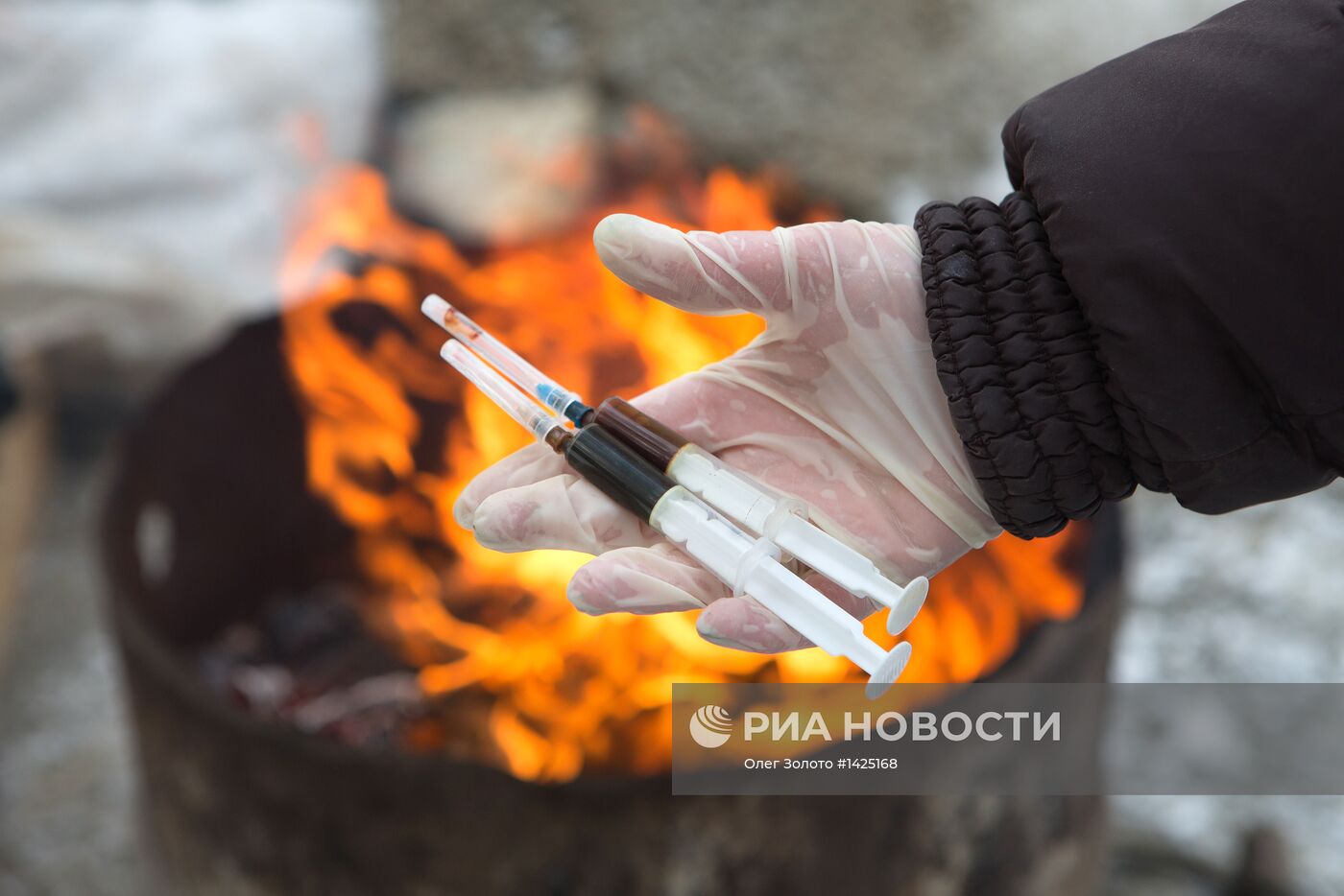 Уничтожение наркотиков в Нижегородской области