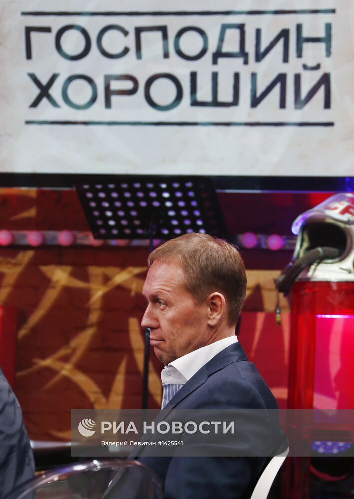 Эфир ньюзикла "Гражданин хороший" на канале "Дождь"