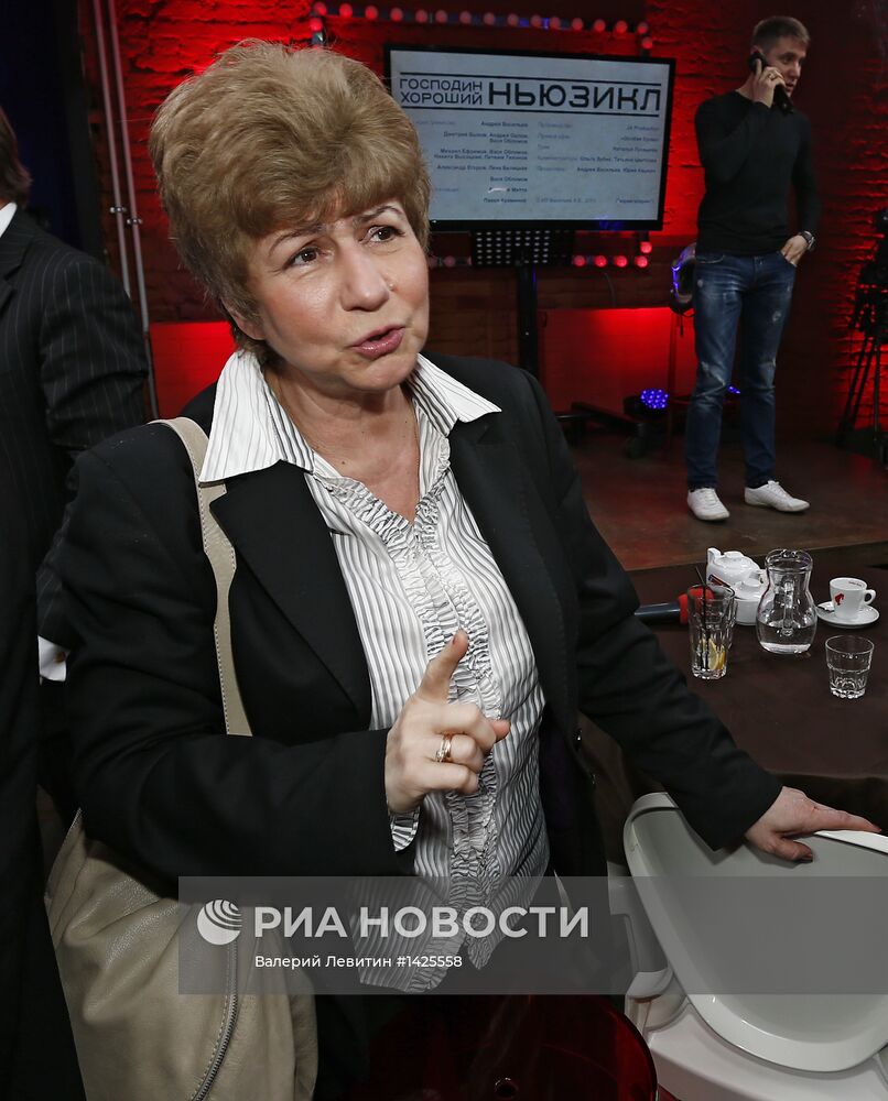 Эфир ньюзикла "Гражданин хороший" на канале "Дождь"