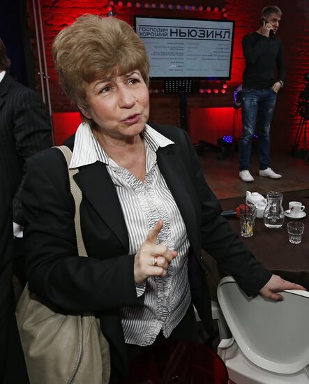 Эфир ньюзикла "Гражданин хороший" на канале "Дождь"