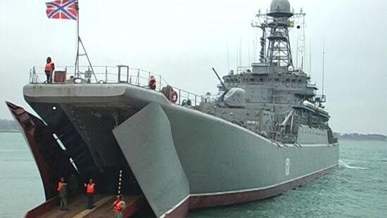 Крупномасштабные военные учения Черноморского флота РФ