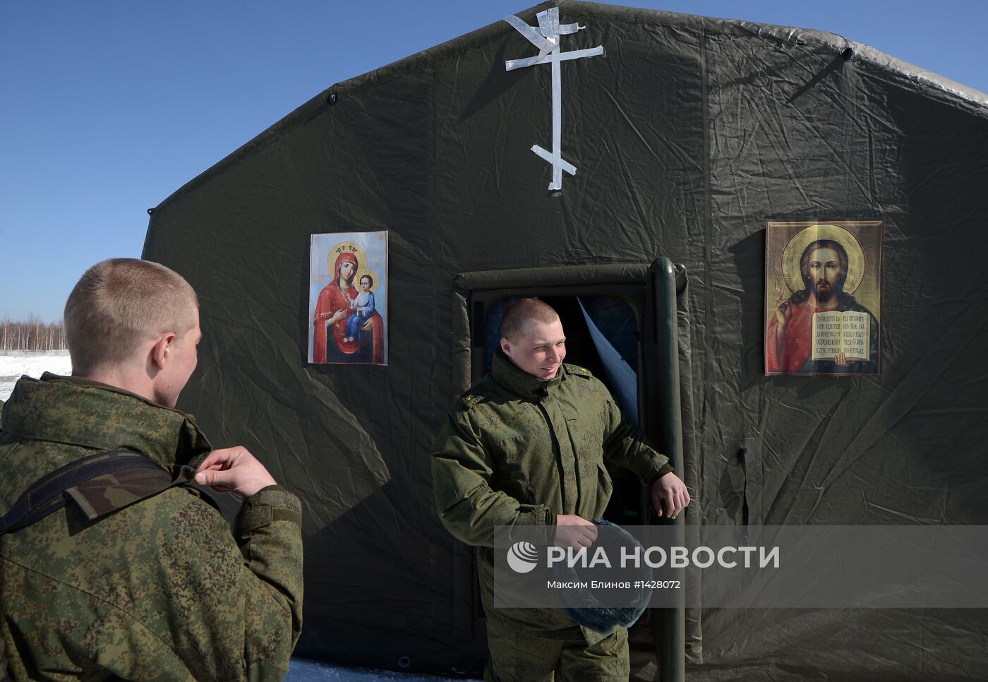 Учебно-тренировочные сборы военных священников в Рязанской облас
