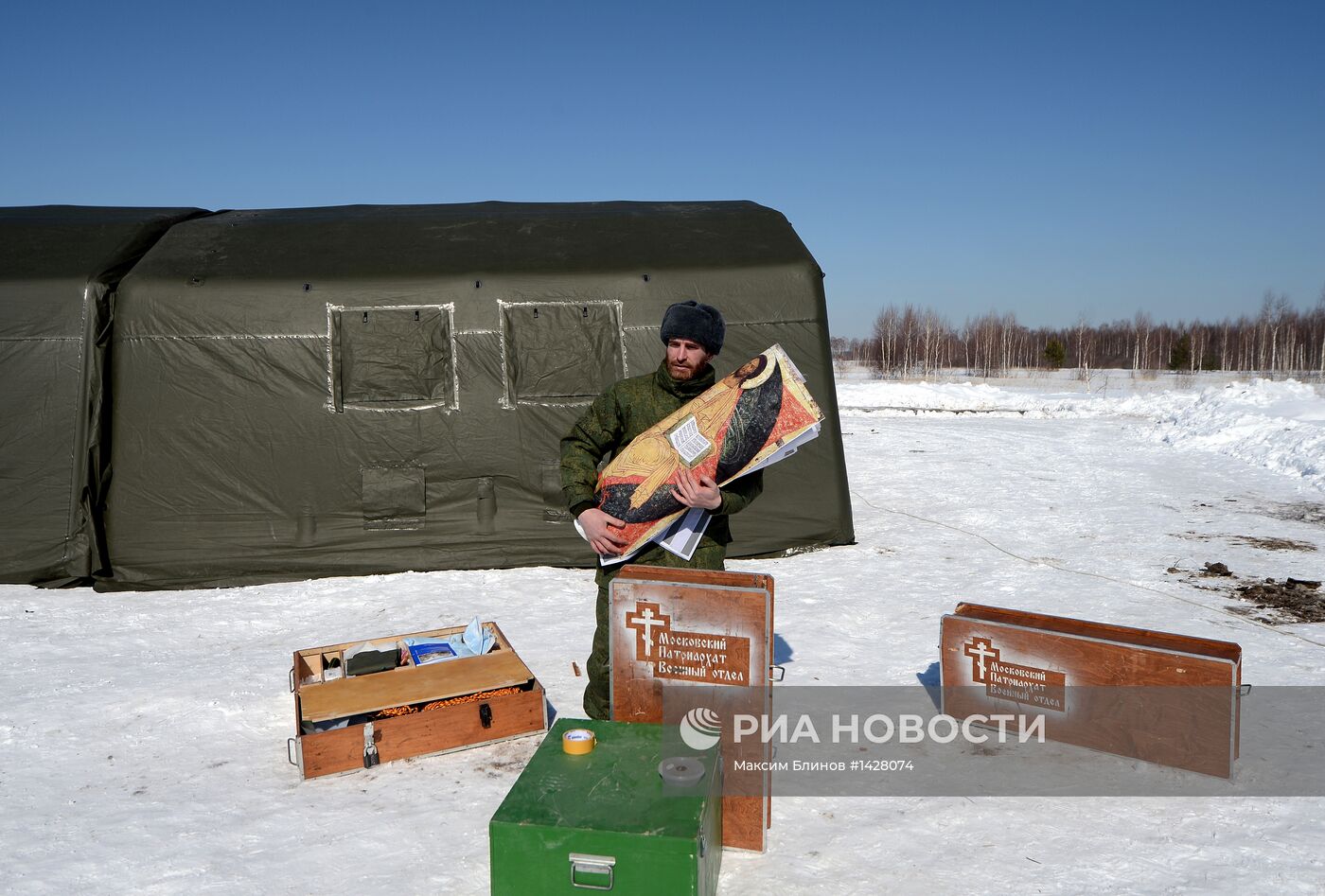 Учебно-тренировочные сборы военных священников в Рязанской облас