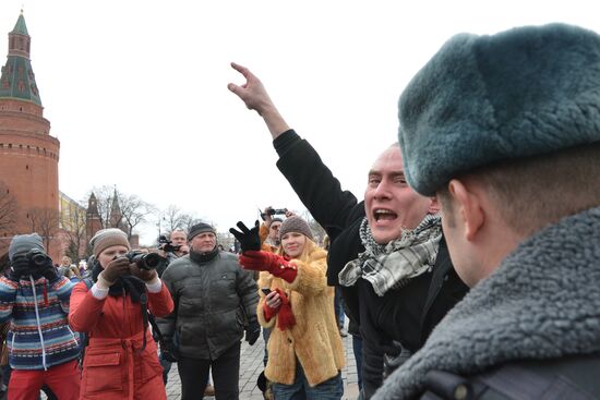 Протестные гуляния в поддержку обвиняемых по "болотному делу"