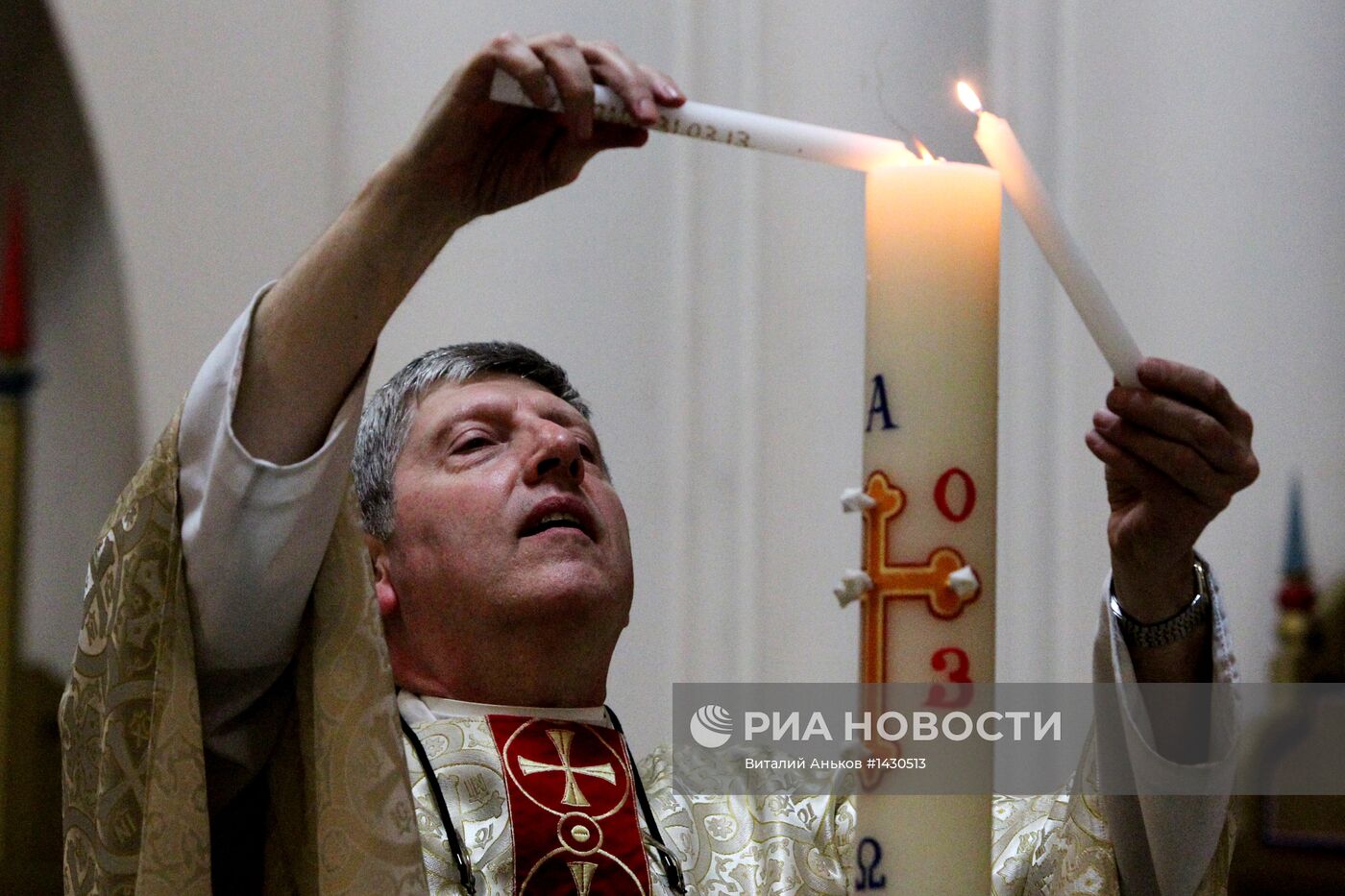 Празднование католической Пасхи во Владивостоке