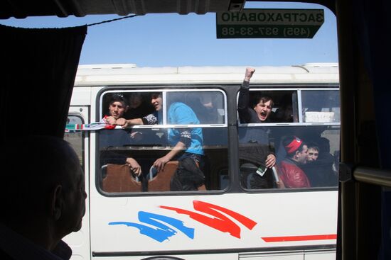 Футбол. РФПЛ. Матч "Терек" - "Зенит"