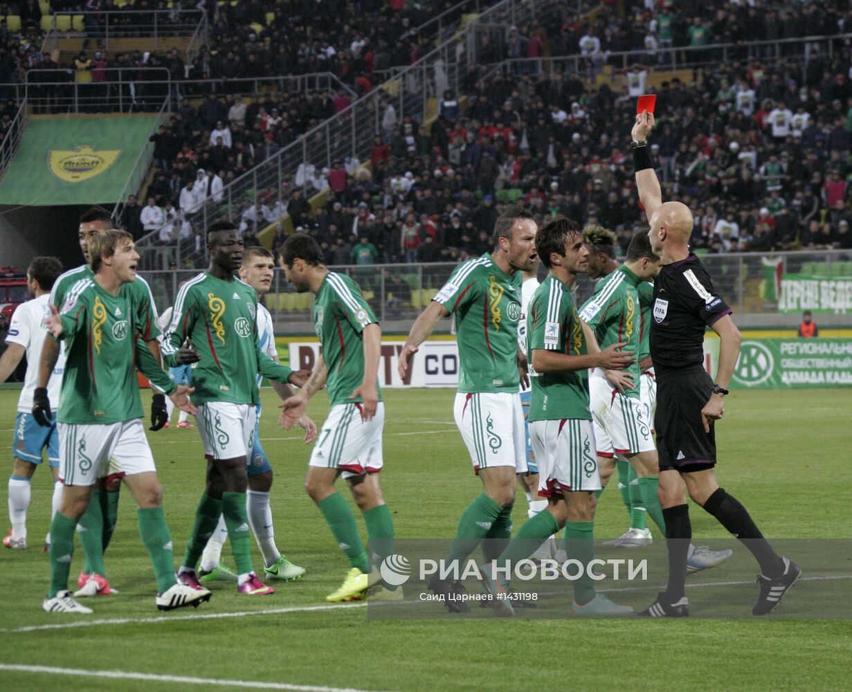 Футбол. РФПЛ. Матч "Терек" - "Зенит"