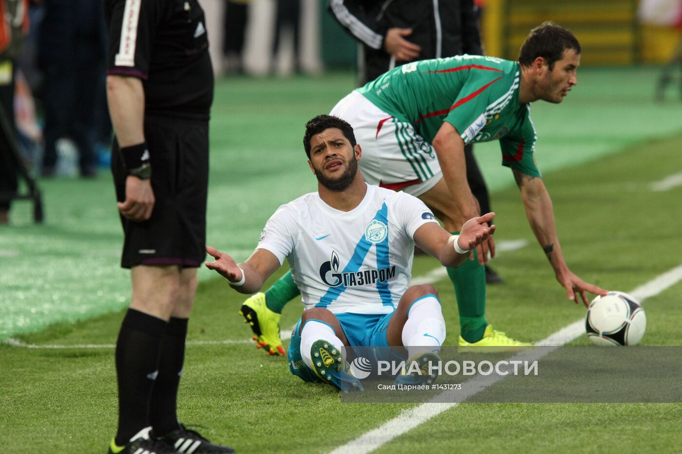 Футбол. РФПЛ. Матч "Терек" - "Зенит"