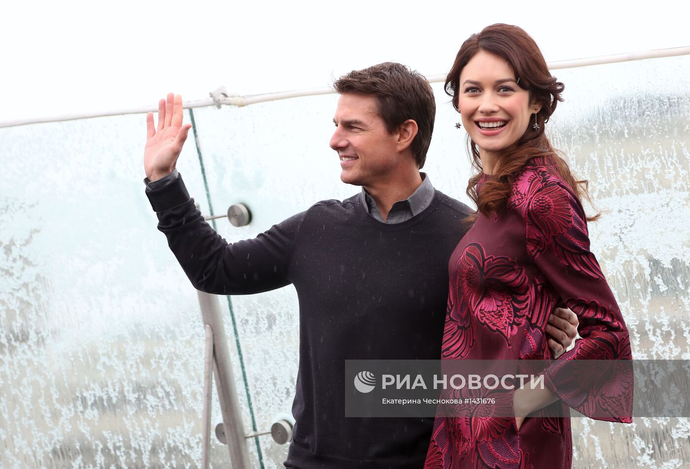 Фотоколл актеров фильма "Обливион"