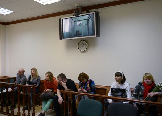 Судебное заседание по делу фигуранта "болотного дела" Л.Ковязина