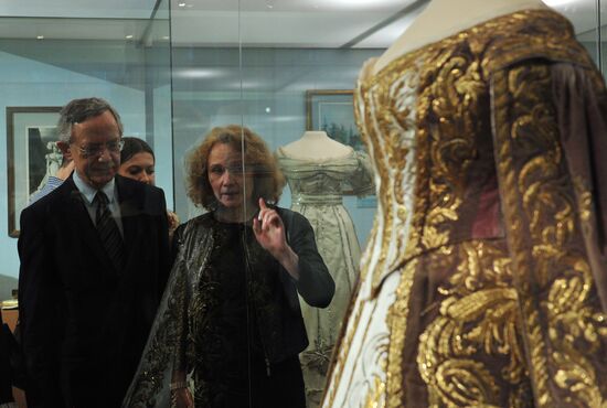 Открытие выставки "Российские императрицы: Мода и Стиль"