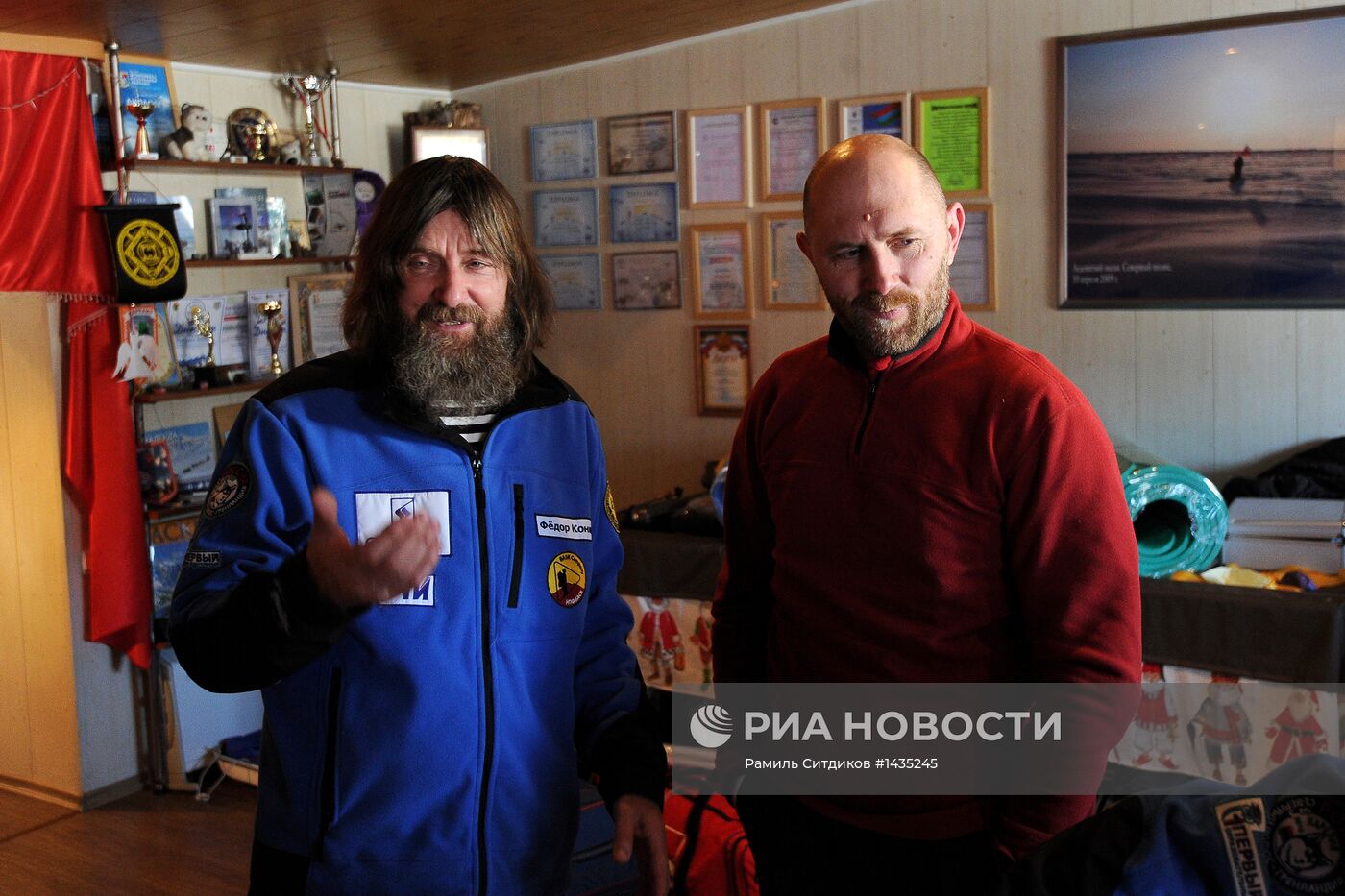 Федор Конюхов отправился в экспедицию на собаках