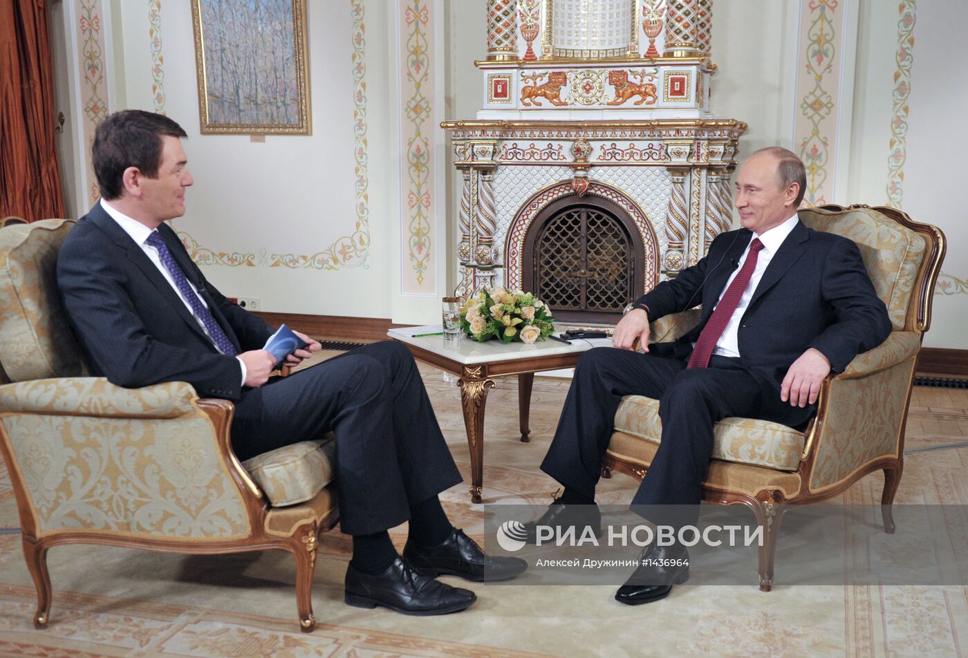 Интервью президента РФ В.Путина немецкой телерадиокомпании ARD