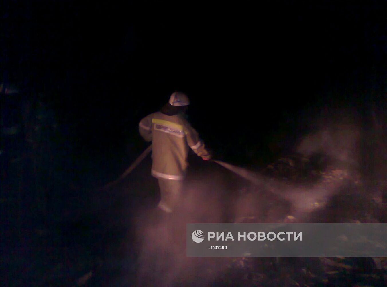 Пожар в жилом доме в Ставропольском крае