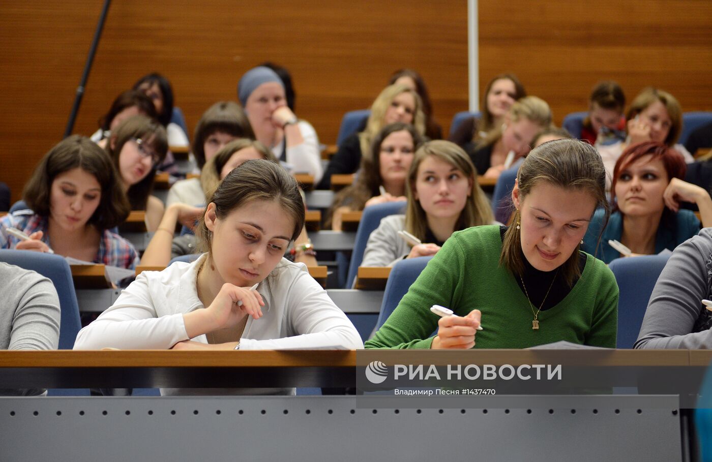 Акция "Тотальный диктант" в Москве