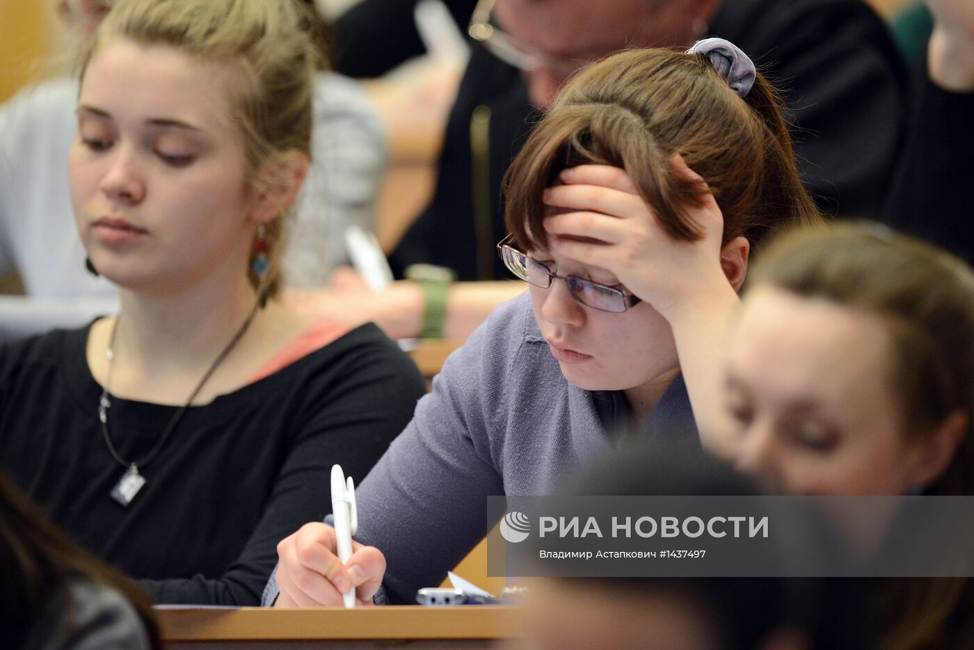 Акция "Тотальный диктант" в Москве