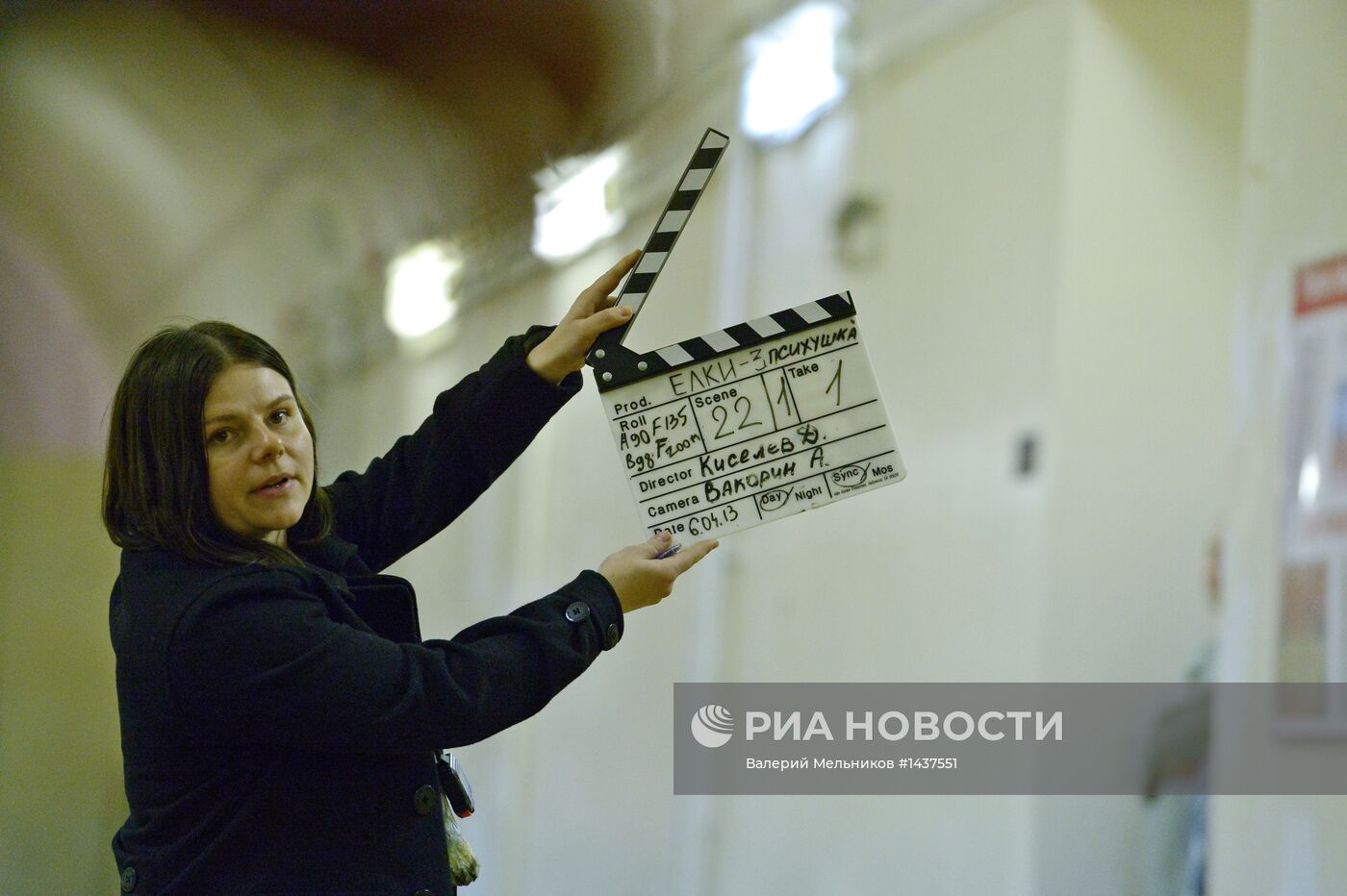 Съемки фильма "Елки-3"