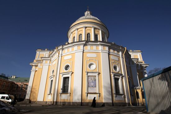 Празднование 300-летия Свято-Троицкой Александро-Невской лавры