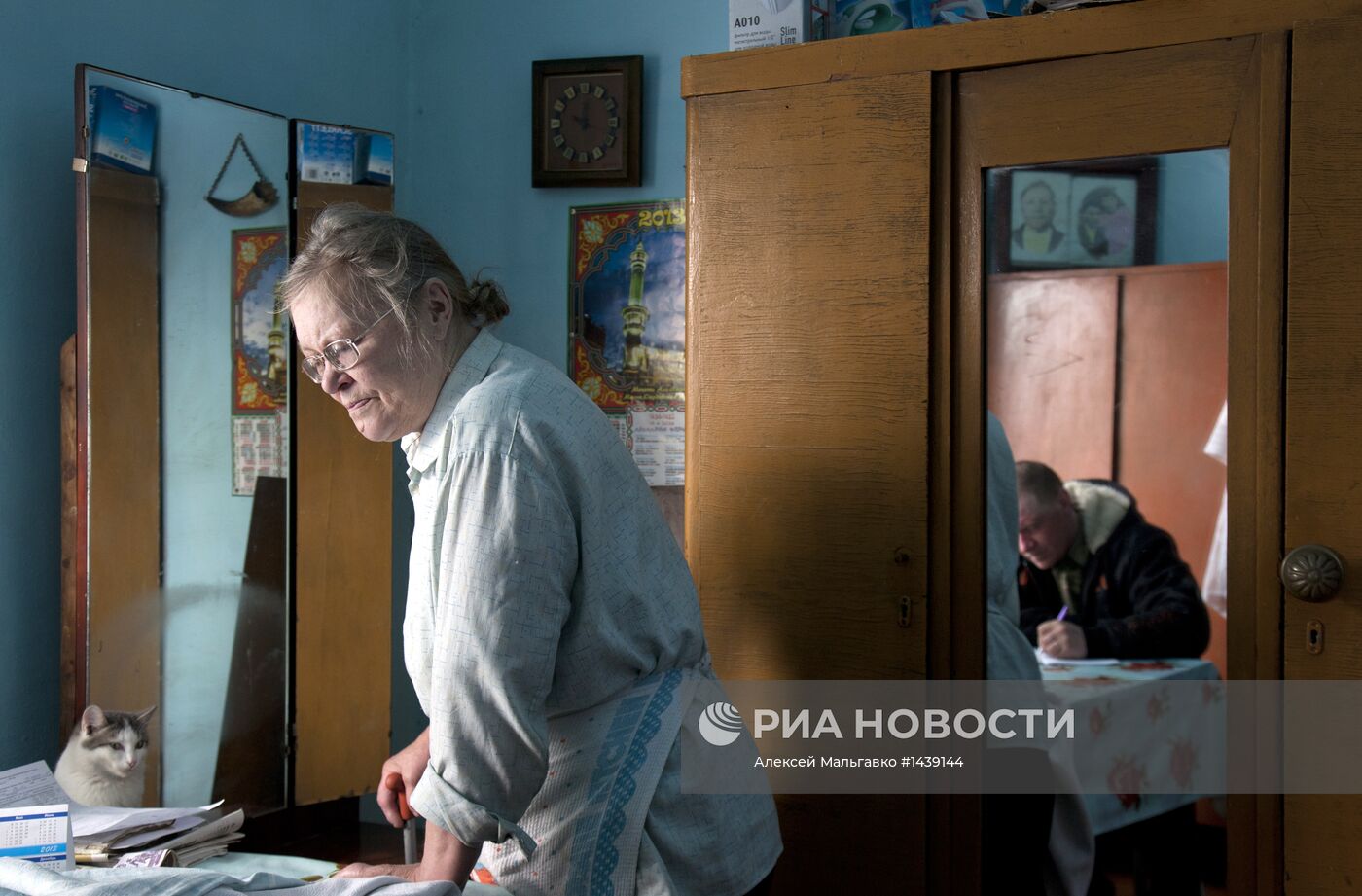 Работа службы социальной поддержки в селе Екатерининское
