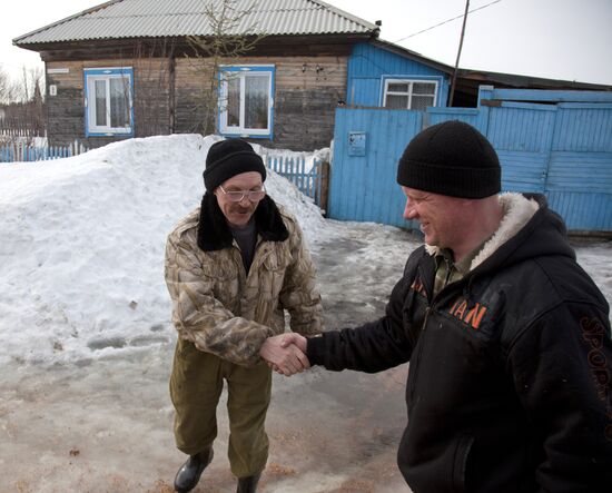 Работа службы социальной поддержки в селе Екатерининское