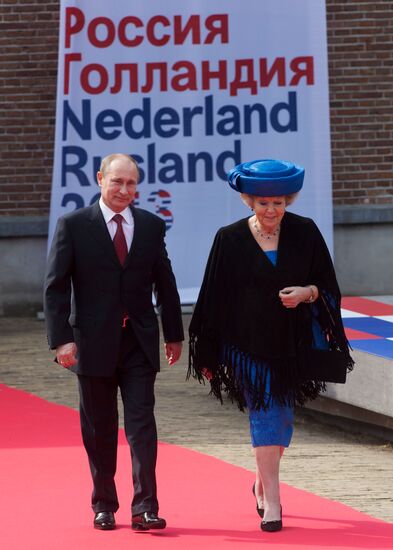Рабочий визит В.Путина в Нидерланды