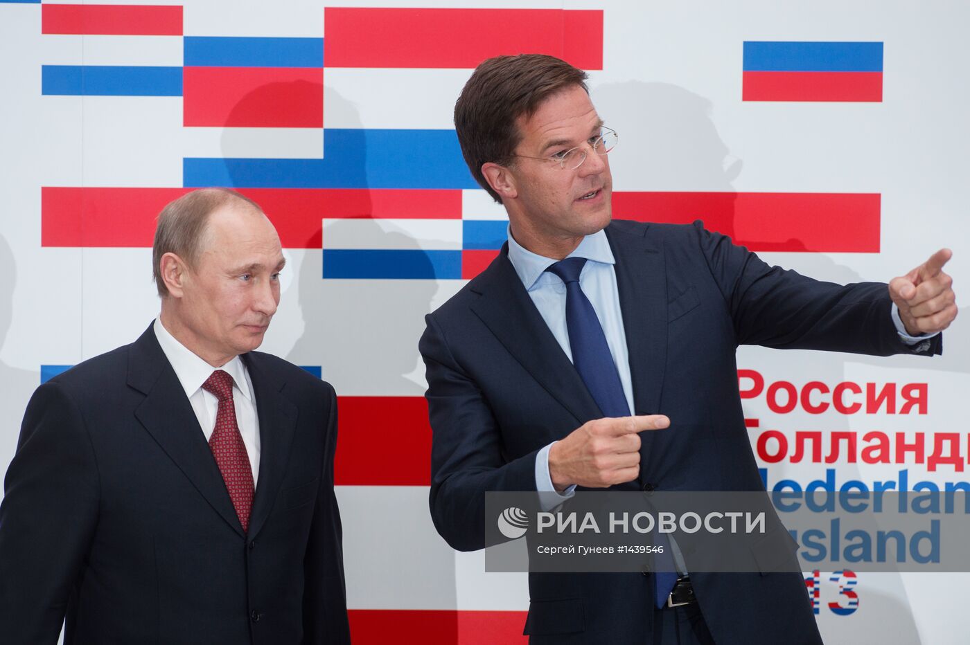 Рабочий визит В.Путина в Нидерланды