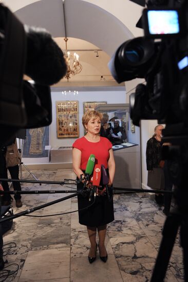 Выставка "Искусство сохранять искусство" в Музеях Кремля