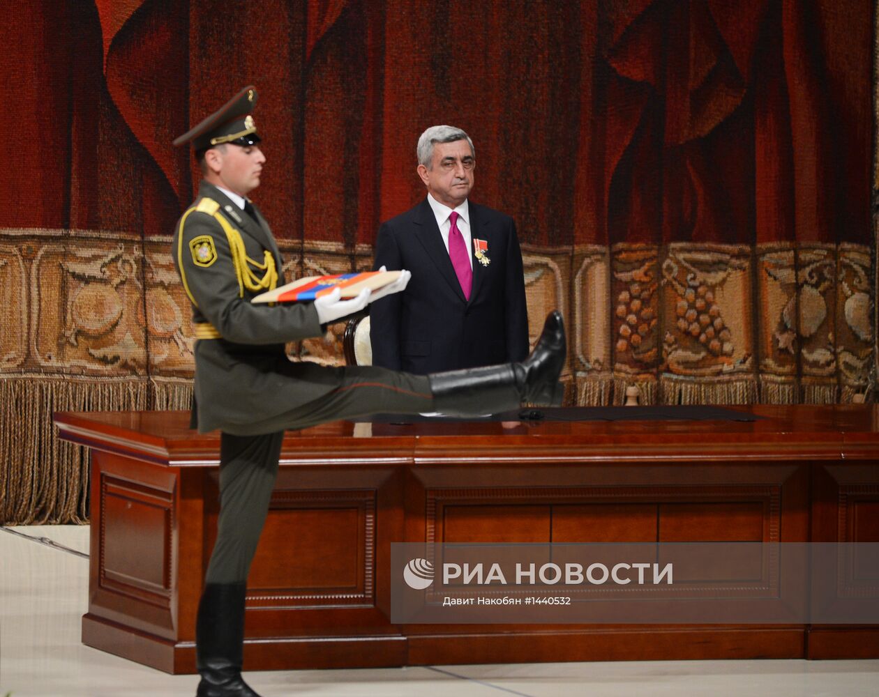 Серж Саргсян вступил в должность президента Армении