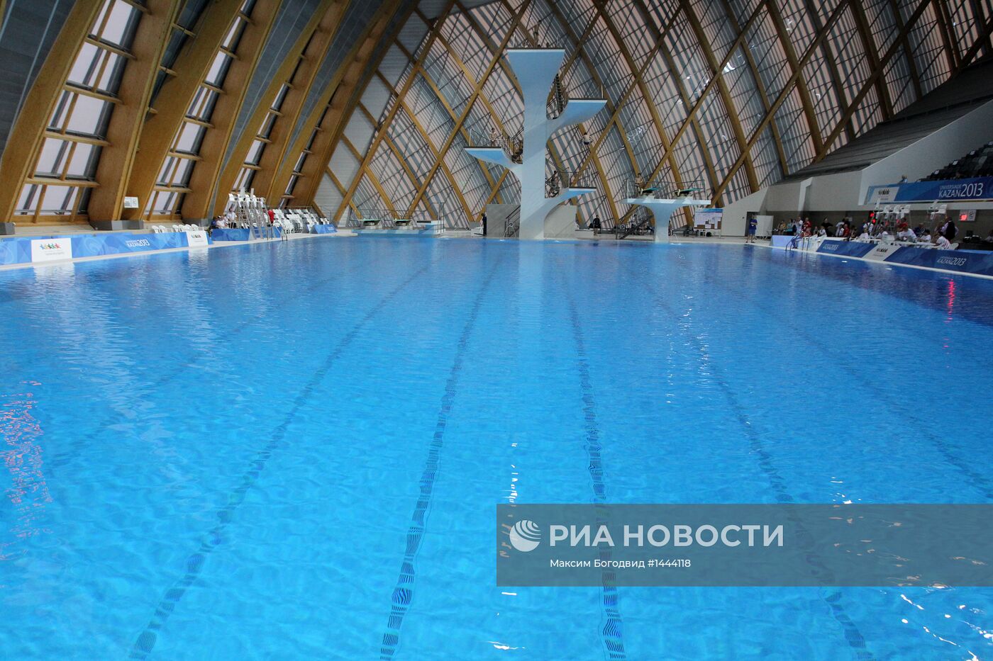 Новый бассейн готов к приему Универсиады 2013
