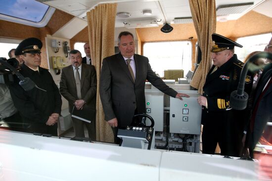 Рабочий визит Д.Рогозина в Астраханскую область