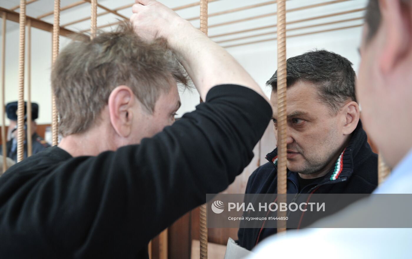 Арест подозреваемого в мошенничестве В.Глуховцева
