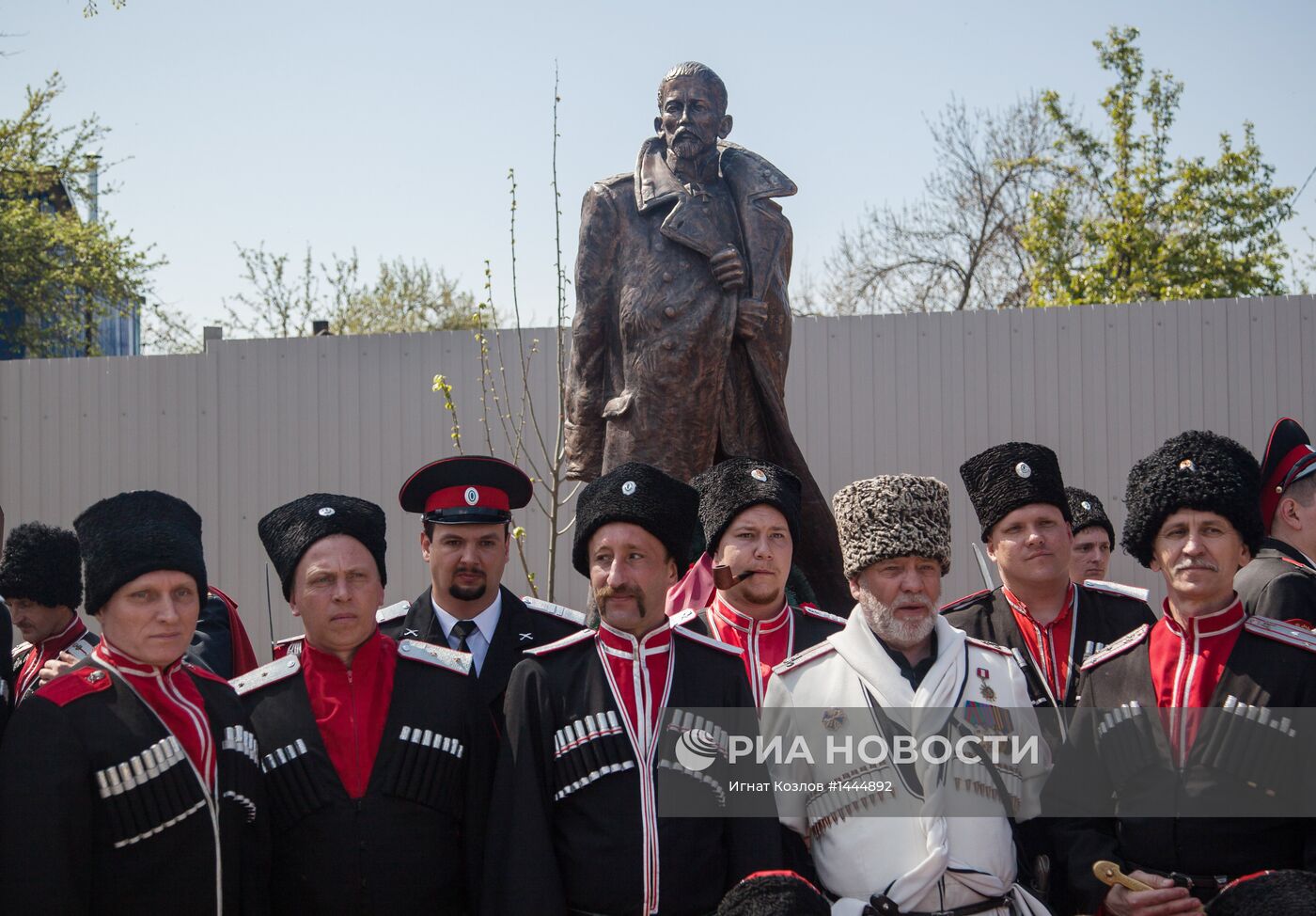 Открытие памятника генералу Корнилову в Краснодаре