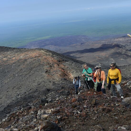 Работа вулканологов