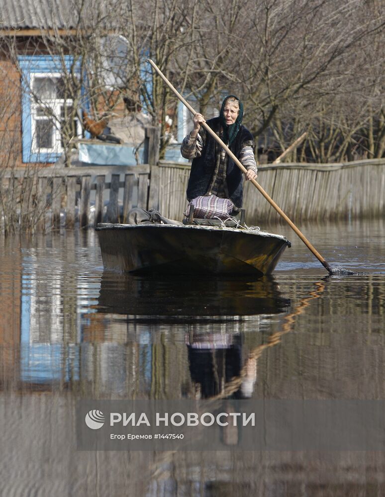 Паводок затопил деревни Гомельской области