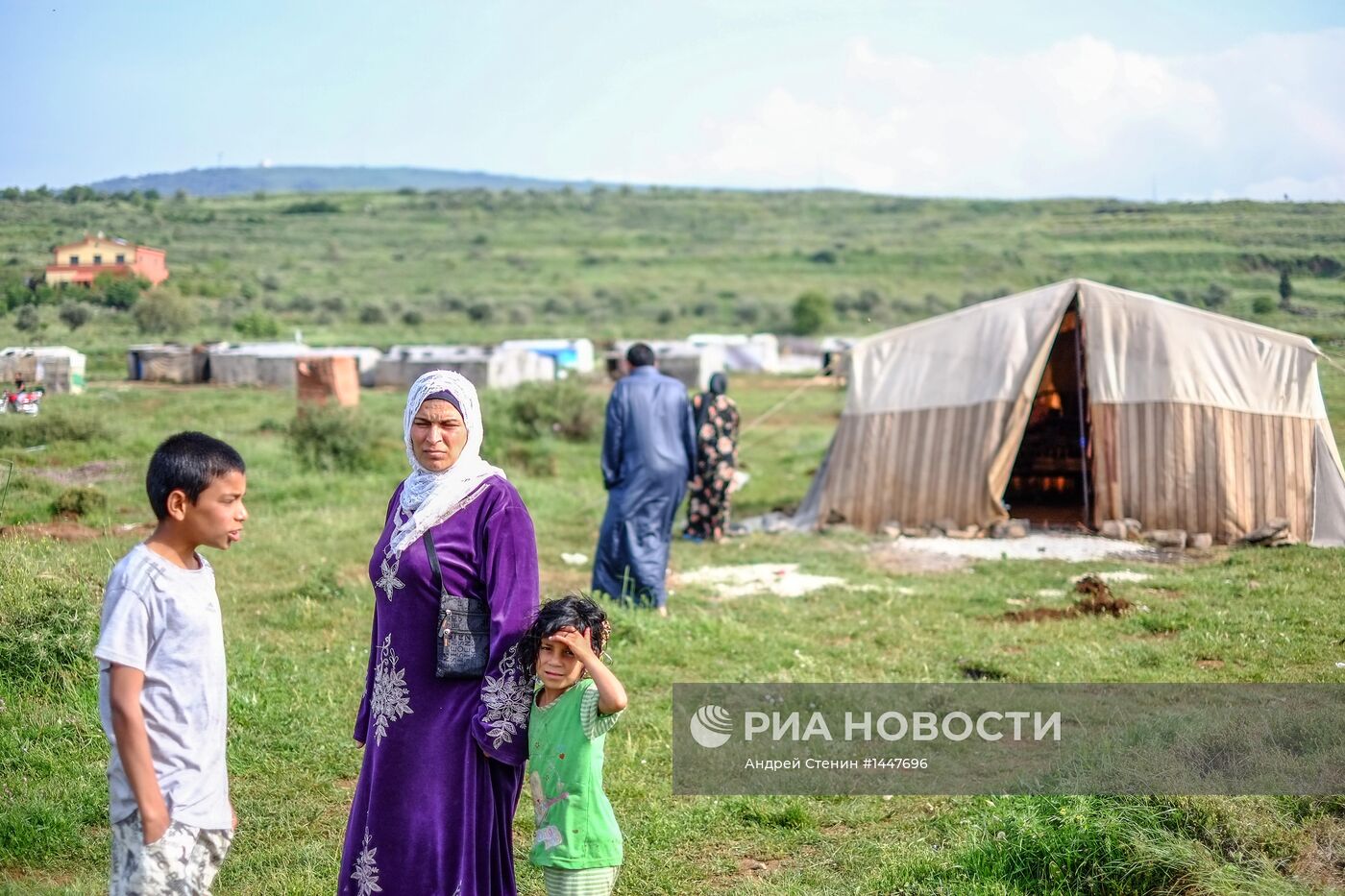 Сирийские беженцы в Ливане