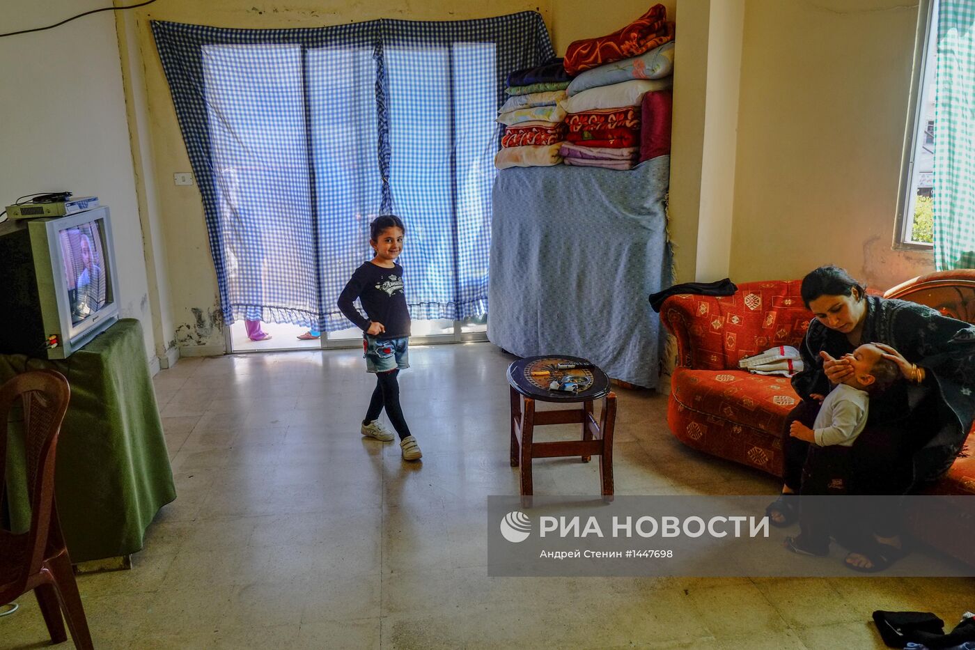 Сирийские беженцы в Ливане