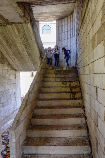 Сирийские беженцы в Ливане