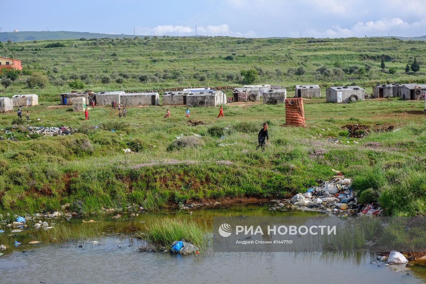 Сирийские беженцы в Ливане