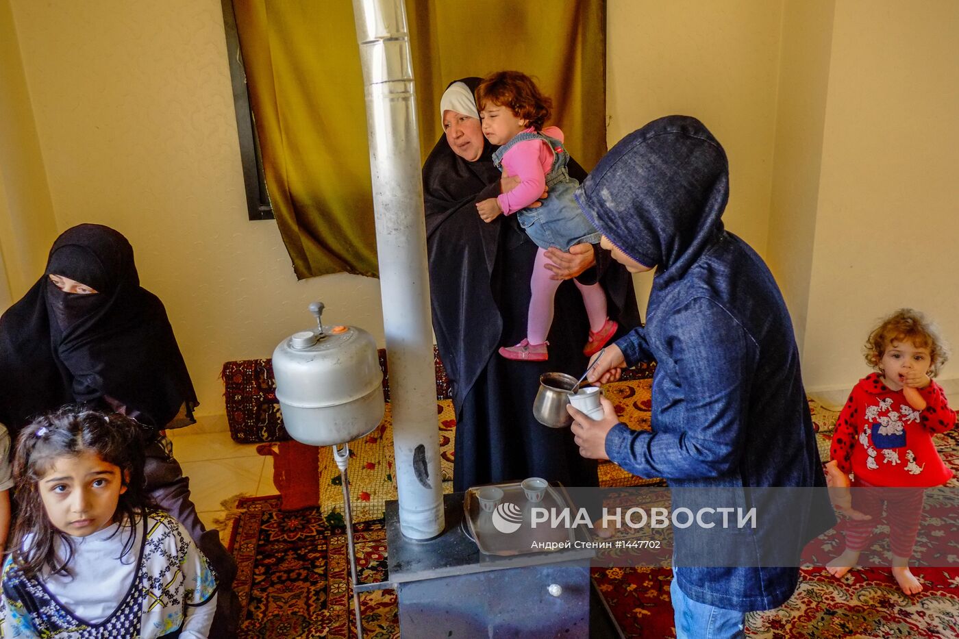 Сирийские беженцы в Ливане