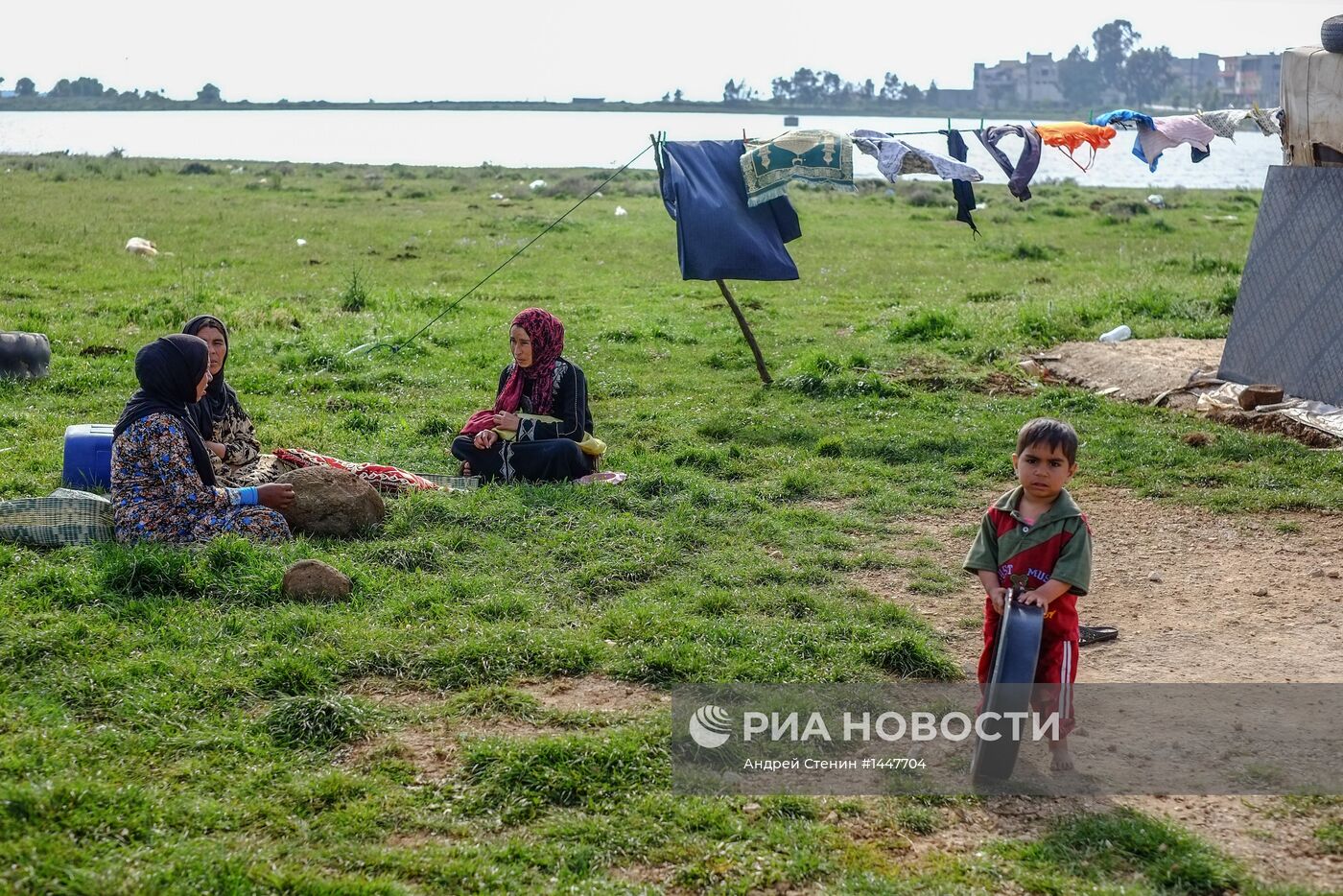 Сирийские беженцы в Ливане