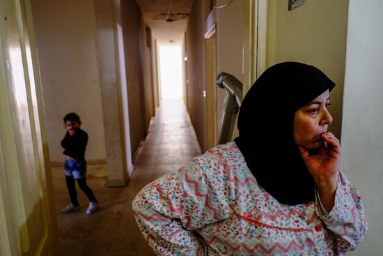 Сирийские беженцы в Ливане