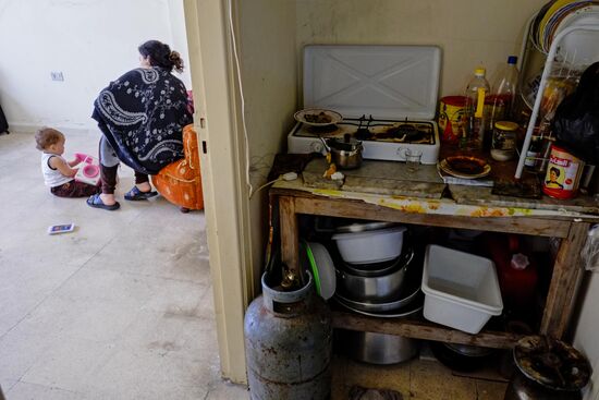 Сирийские беженцы в Ливане