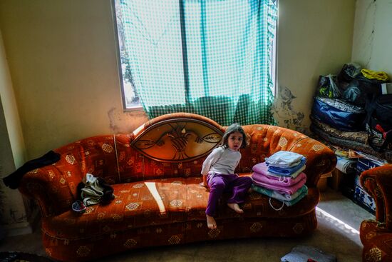 Сирийские беженцы в Ливане