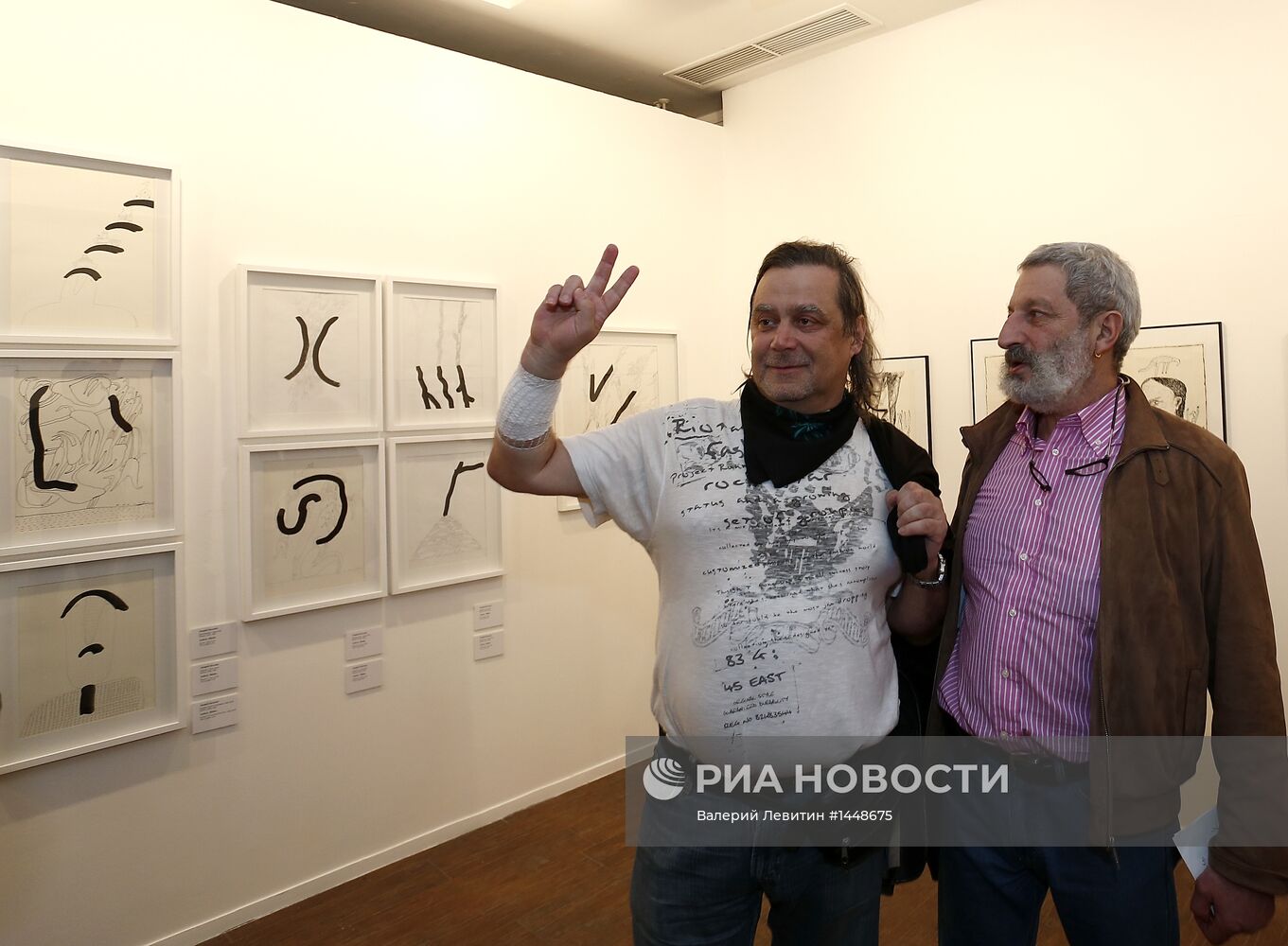 Открытие выставки Андрея Бильжо в ММСИ
