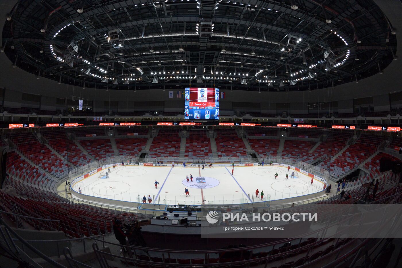 Подготовка к проведению юниорского ЧМ по хоккею в Сочи