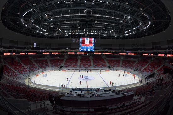 Подготовка к проведению юниорского ЧМ по хоккею в Сочи