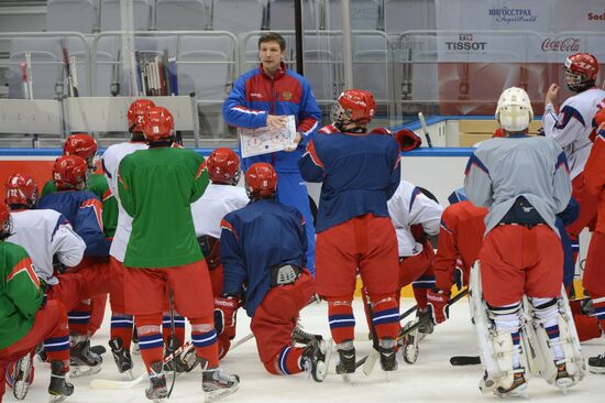 Подготовка к проведению юниорского ЧМ по хоккею в Сочи