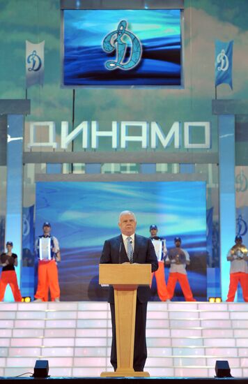 С. Иванов на концерте в Кремле, посвященном юбилею "Динамо"