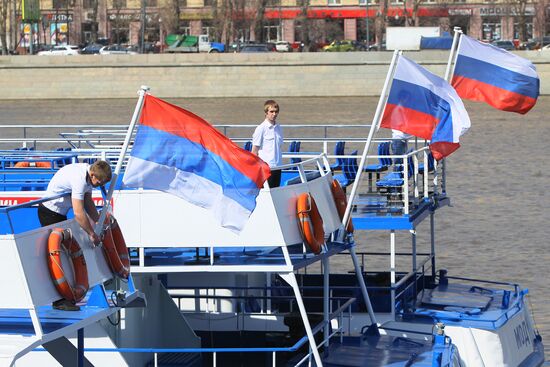 На Москве-реке открылся 80-й сезон навигации